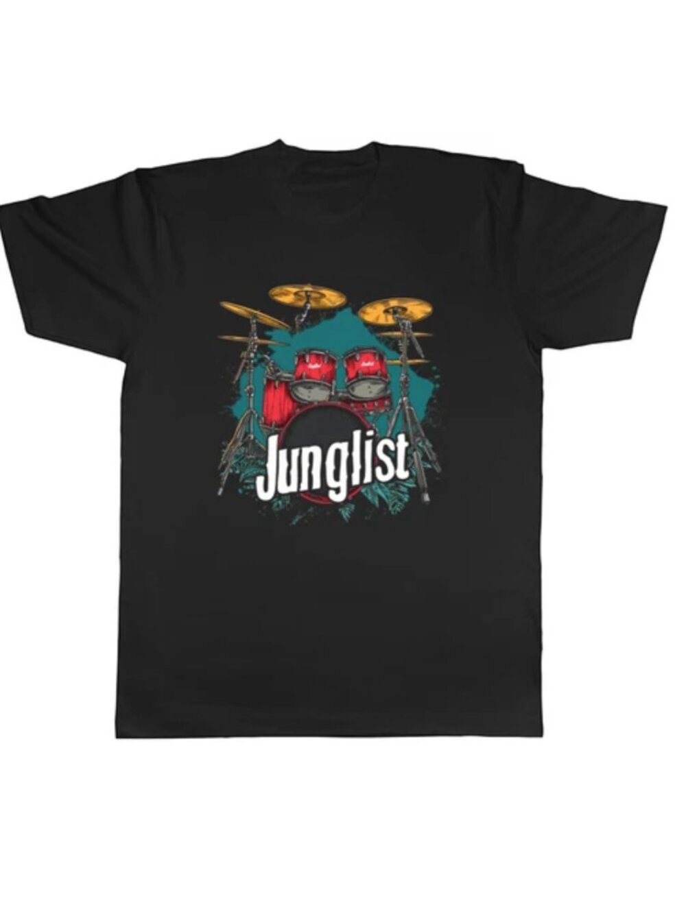 Junglist Drum and Bass DnB DJ Graphic Unisex T-Shirt Music Tee